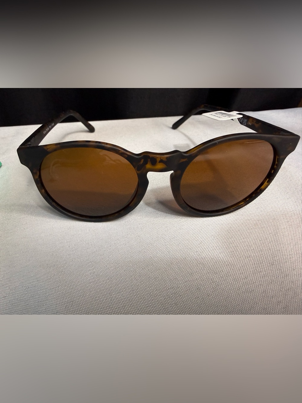 Goodr “Nine Dollar Pour Over” Unisex Tortoiseshell Brown Polarized Sunglasses